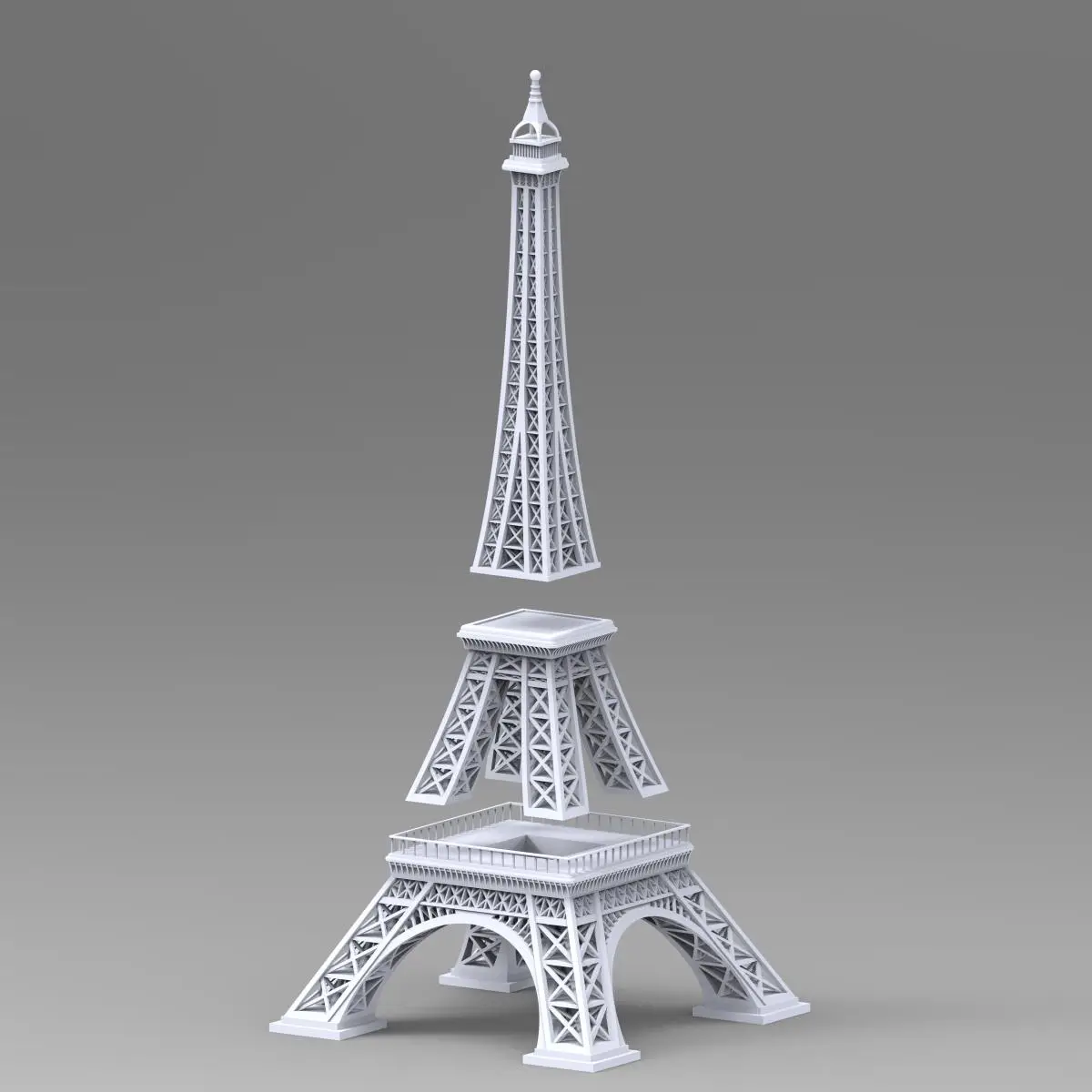 Eiffel Tower For 3d Printing