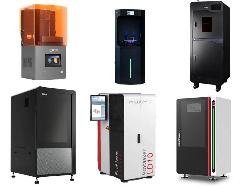 Industrial Dlp 3d Printer Comparation