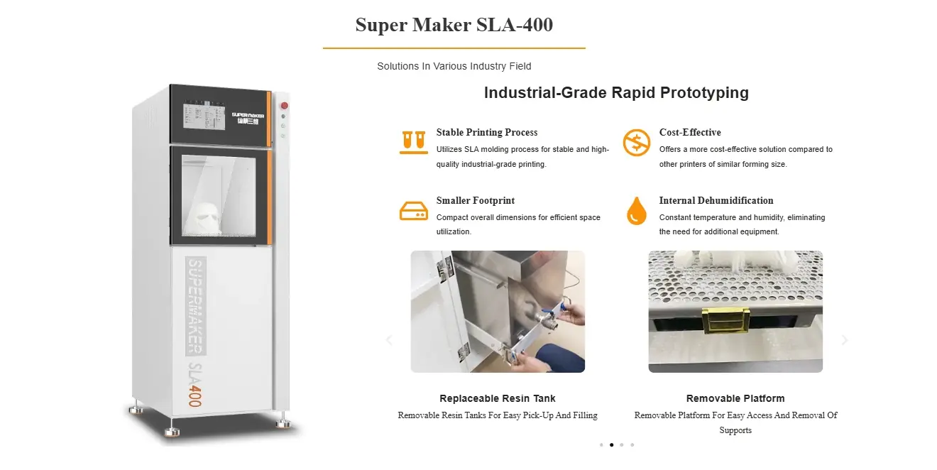 Zongheng3d Supermaker Sla400